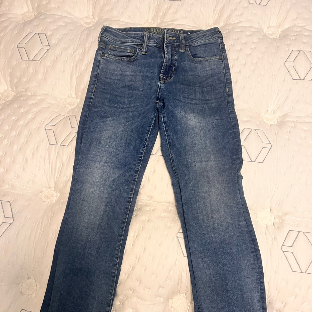 American Eagle Outfitters Blue Boot Cut Jeans